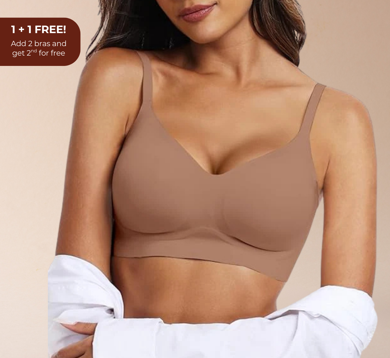 Comfy Jelly-Lift Wire-Free Seamless Bra