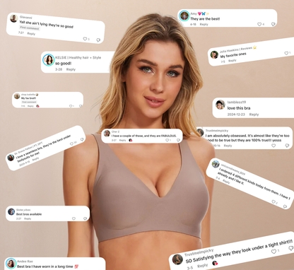 Comfy Jelly-Lift Wire-Free Seamless Bra